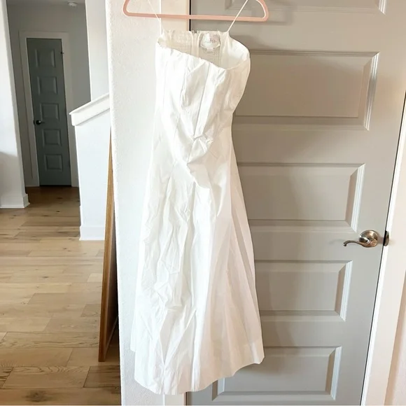 NWT Anthropologie Mare Mare Strapless Seamed A-Line
Midi Dress - Picture 3 of 5